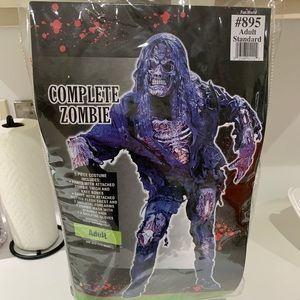 Halloween zombie costume